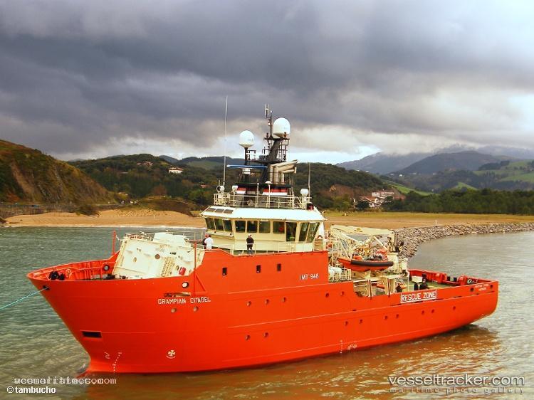 Grampian-Citadel - Standby Safety Vessel vessel registered in United Kingdom