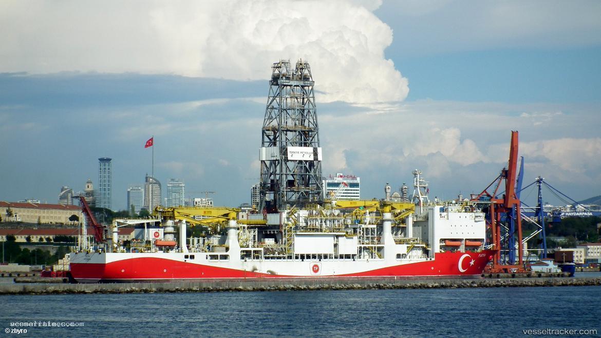 Fatih - Drilling Ship vessel registered in Turkey