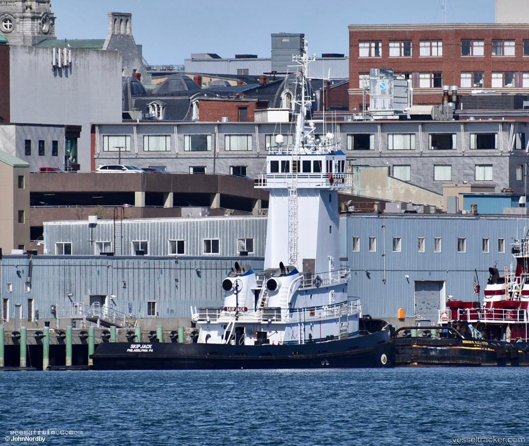 Skipjack - Pusher Tug vessel registered in United States of America