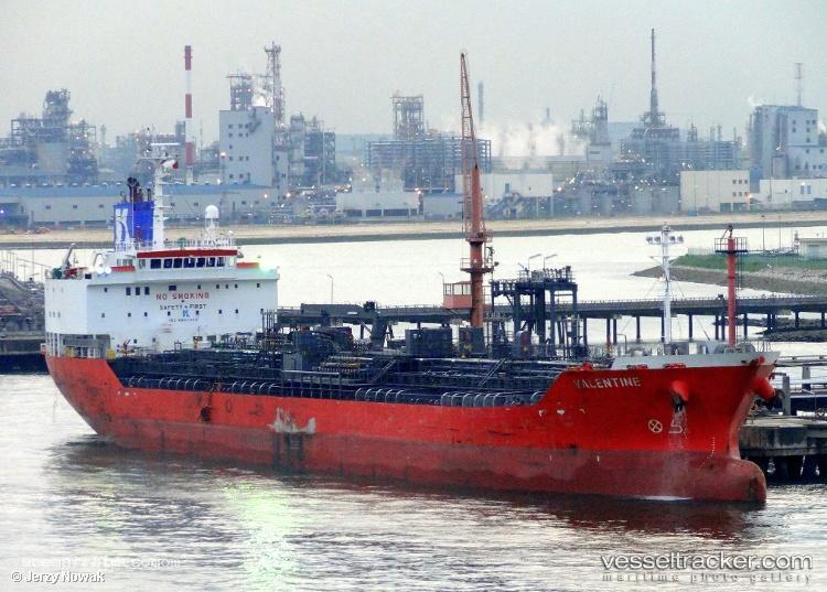 Valentine - Chemical Oil Products Tanker vessel registered in Panama