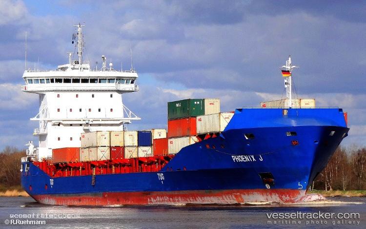 Phoenix-J - Container Ship vessel registered in Antigua and Barbuda
