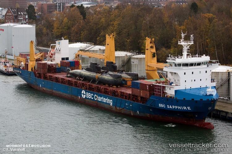 Bbc-Sapphire - Multi Purpose Carrier vessel registered in Antigua and Barbuda