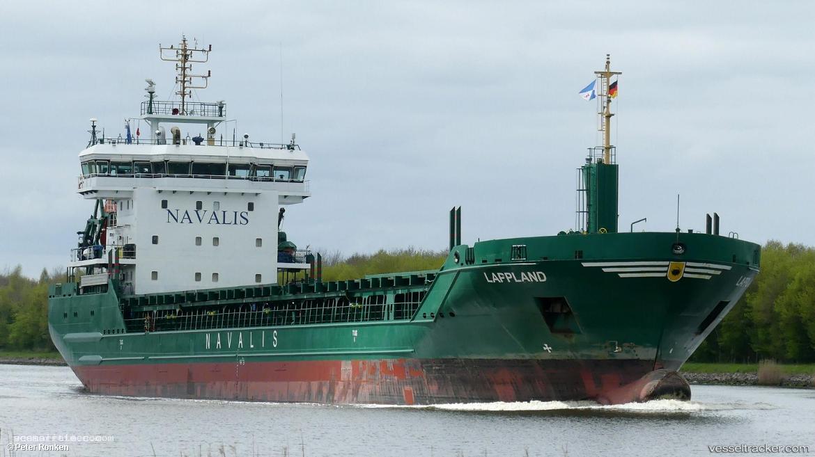 Lappland - Multi Purpose Carrier vessel registered in Portugal