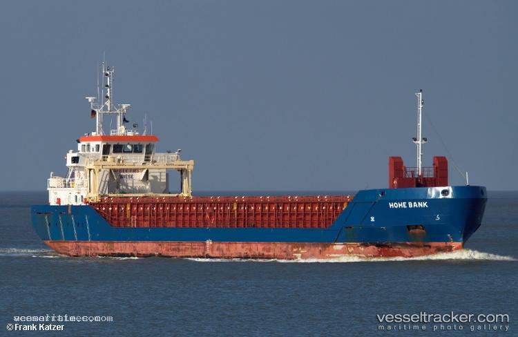 Hohe-Bank - Multi Purpose Carrier vessel registered in Gibraltar