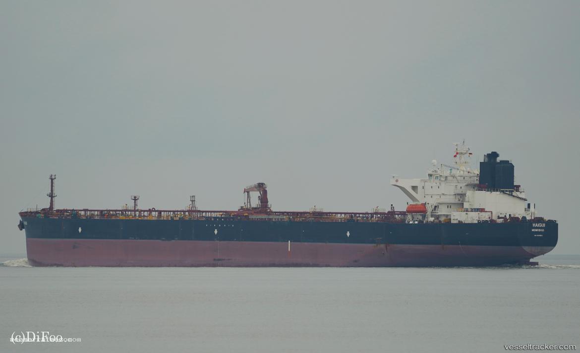 Haigui - Crude Oil Tanker vessel registered in Liberia