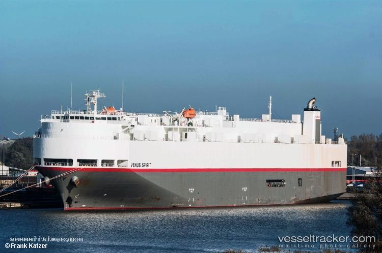 Venus-Spirit - Vehicles Carrier vessel registered in Liberia