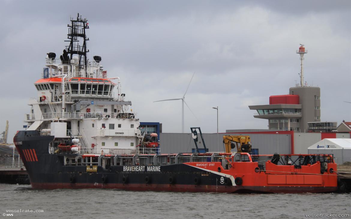 Braveheart-Spirit - Offshore Tug Supply Ship vessel registered in Netherlands