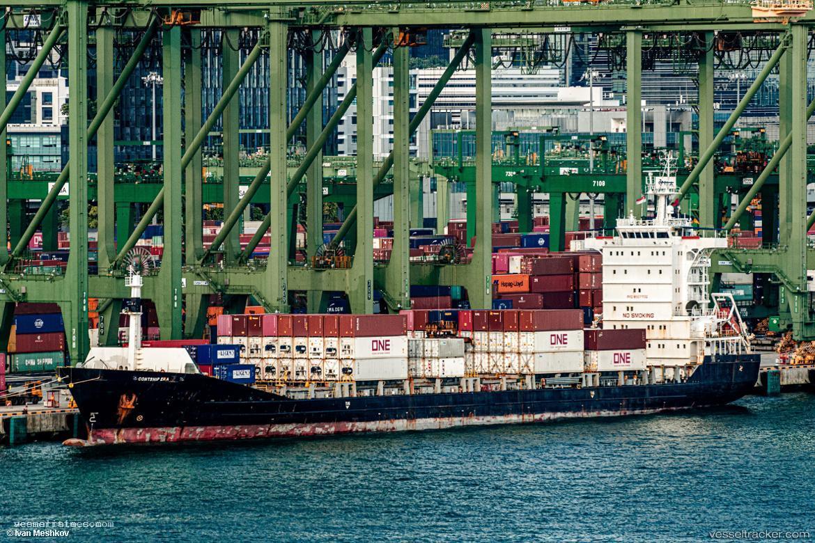 Contship-Era - Container Ship vessel registered in Liberia