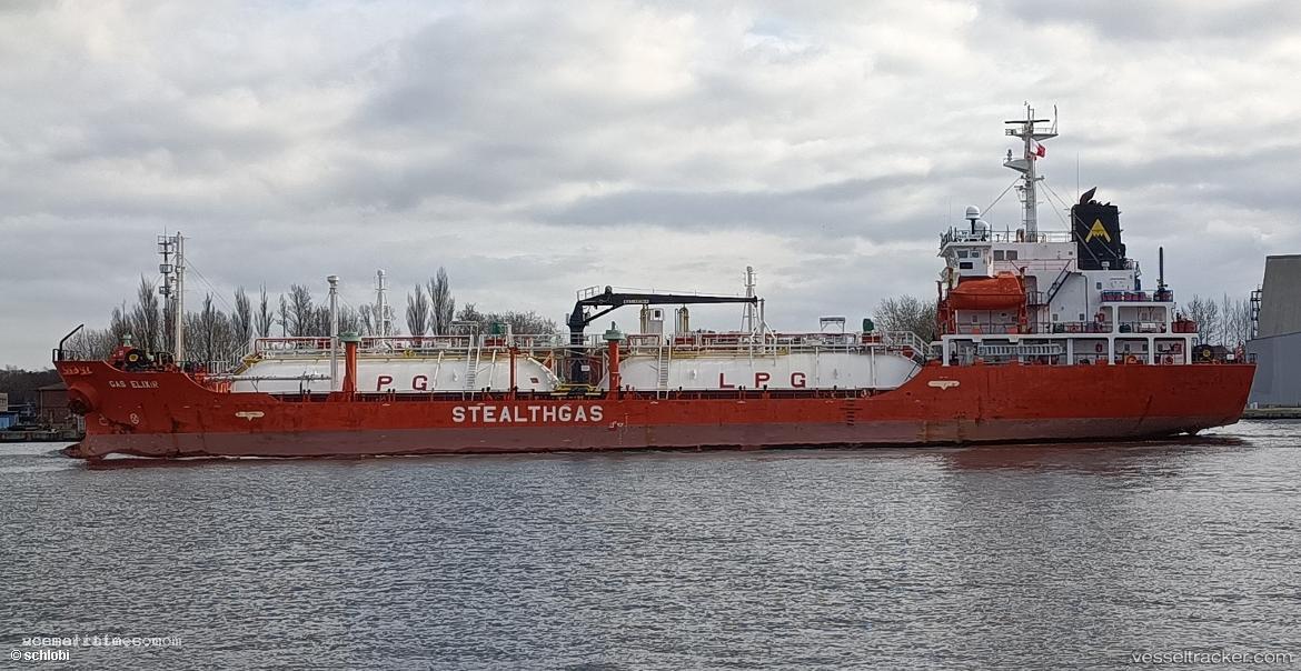 Gas-Elixir - Lpg Tanker vessel registered in Liberia