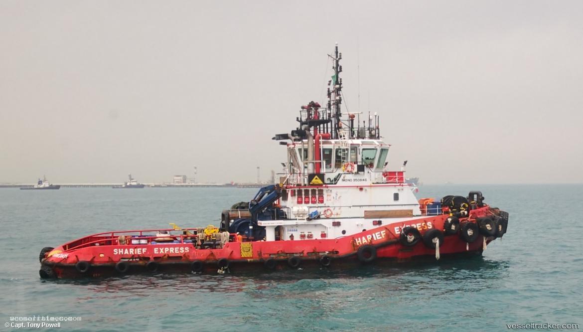 Sharief-Express - Tug vessel registered in United Arab Emirates