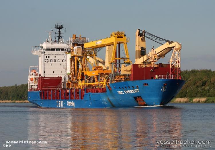 Bbc-Everest - Multi Purpose Carrier vessel registered in Antigua and Barbuda