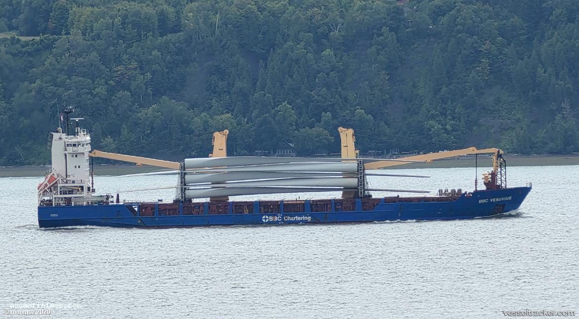 Bbc-Vesuvius - Multi Purpose Carrier vessel registered in Antigua and Barbuda