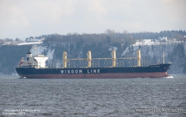 Papora-Wisdom - Bulk Carrier vessel registered in Panama