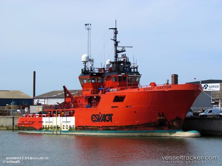 Esvagt-Castor - Standby Safety Vessel vessel registered in Denmark