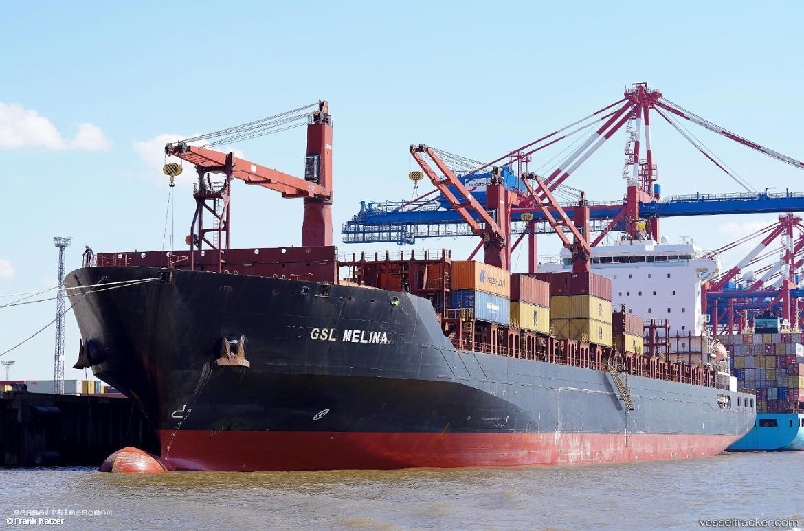 Gsl-Melina - Container Ship vessel registered in Liberia