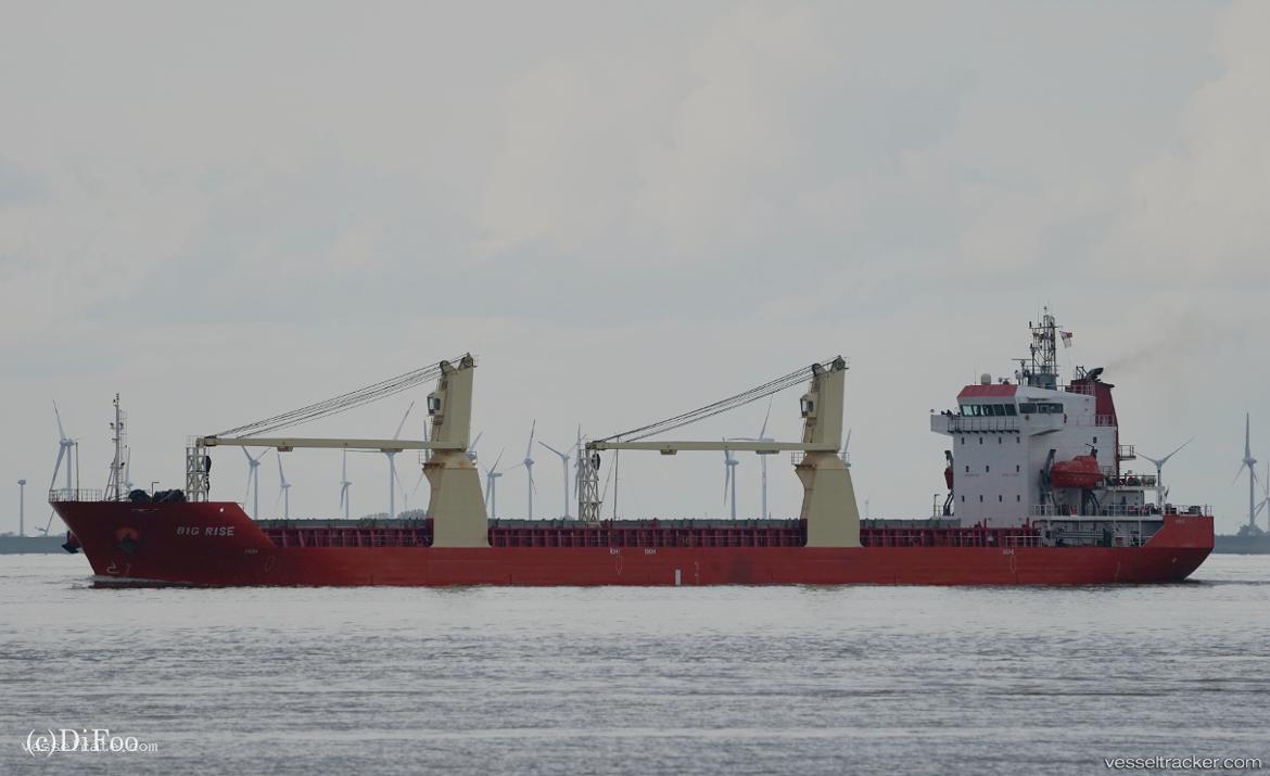 Big-Rise - General Cargo Ship vessel registered in Liberia