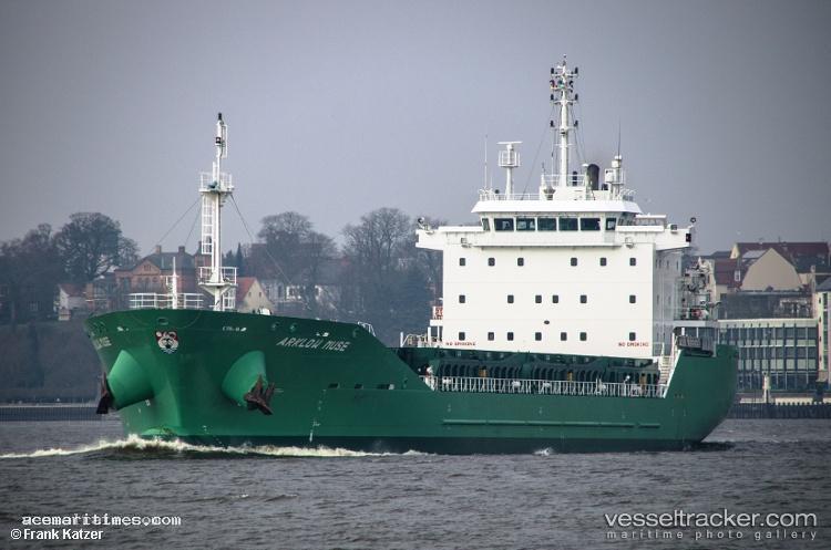 Arklow-Muse - General Cargo Ship vessel registered in Ireland