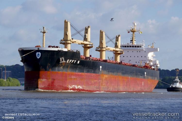Effy-N - Bulk Carrier vessel registered in Hong Kong