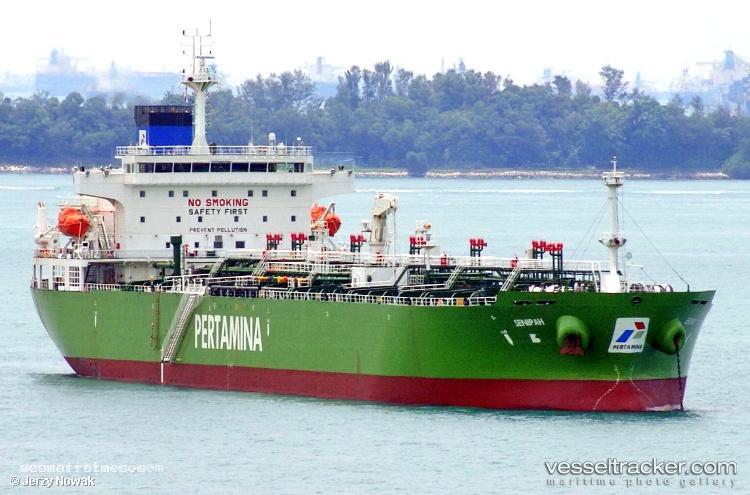 Senipah - Oil Products Tanker vessel registered in Indonesia