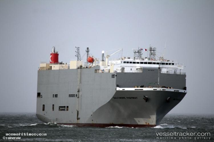 Baltimore-Highway - Vehicles Carrier vessel registered in Panama