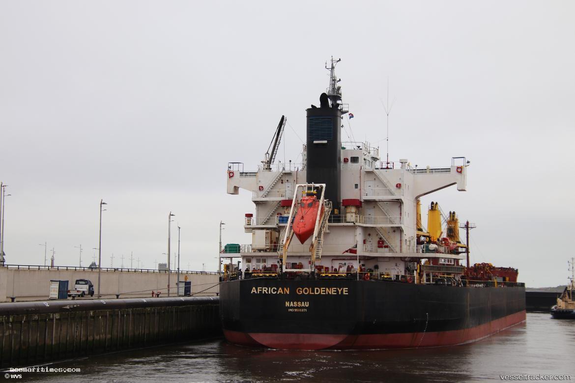 African-Goldeneye - Bulk Carrier vessel registered in Bahamas