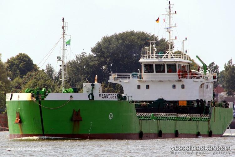 Pagadder - Service Ship vessel registered in Belgium