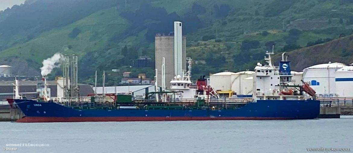 Unda - Chemical Oil Products Tanker vessel registered in Liberia