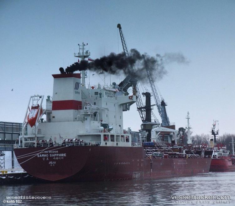 Sky-Blue - Chemical Oil Products Tanker vessel registered in South Korea