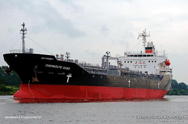 Oasis - Chemical Oil Products Tanker vessel registered in Hong Kong