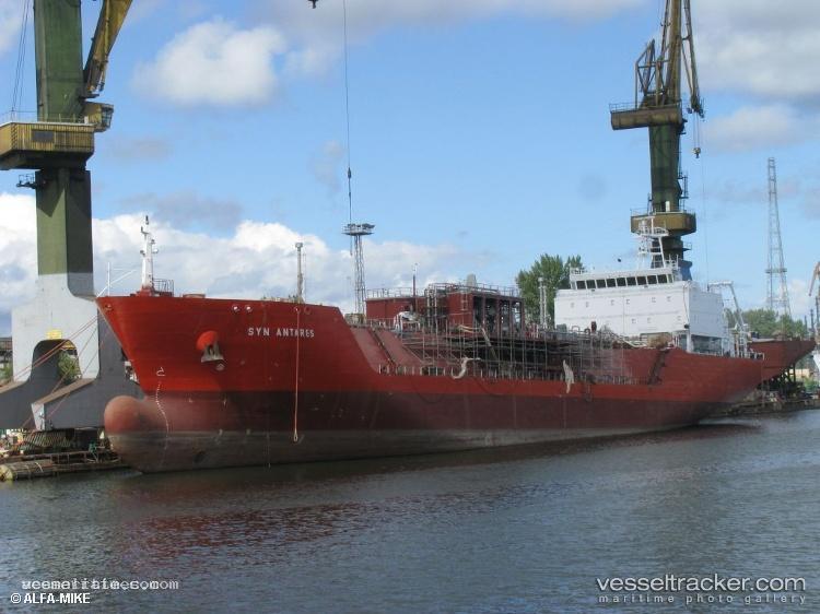 Syn-Antares - Lpg Tanker vessel registered in Italy