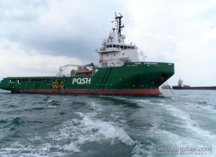 Posh-Commander - Offshore Tug Supply Ship vessel registered in Singapore