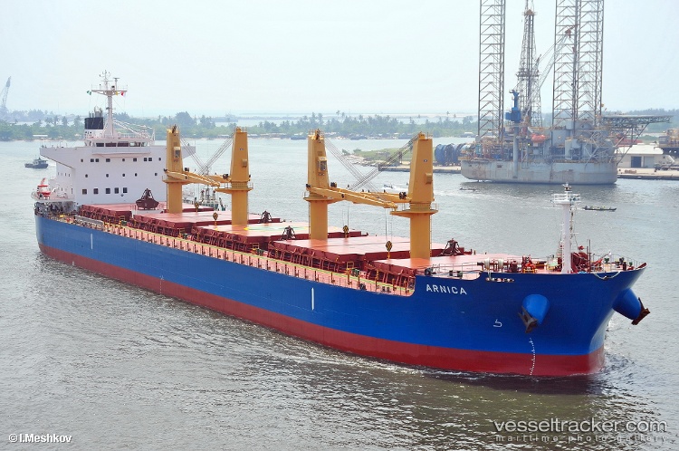 Arnica - Bulk Carrier vessel registered in Liberia