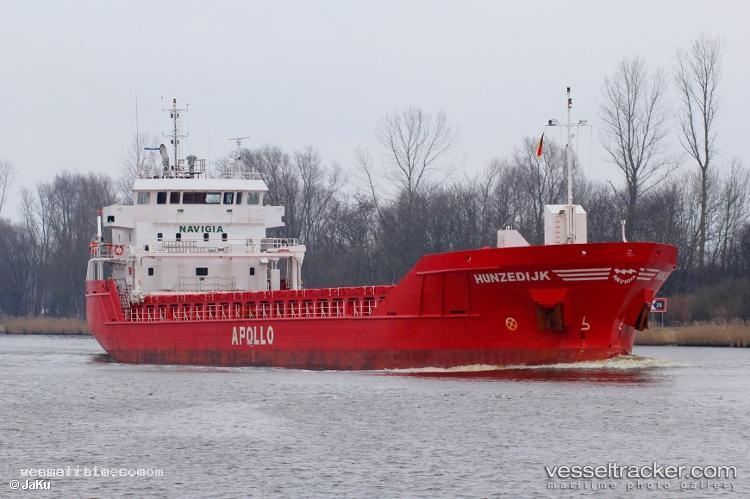 Hunzedijk - Multi Purpose Carrier vessel registered in Netherlands