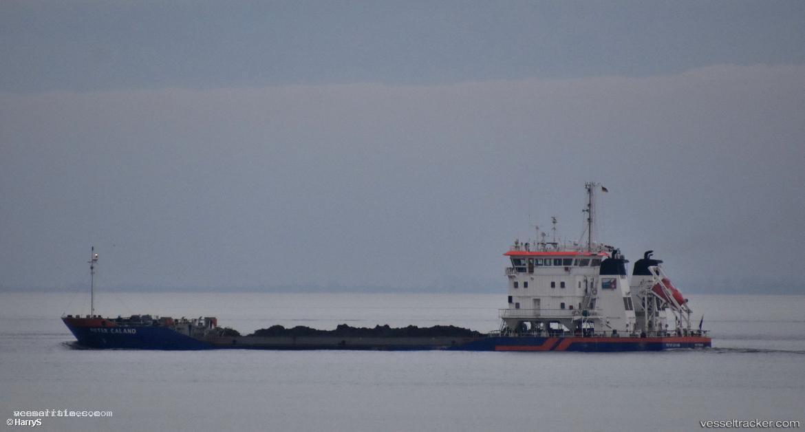 Pieter-Caland - Dredger vessel registered in Netherlands
