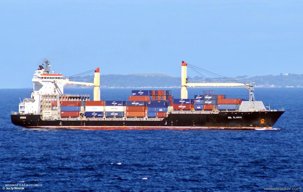 Ela - Container Ship vessel registered in Liberia