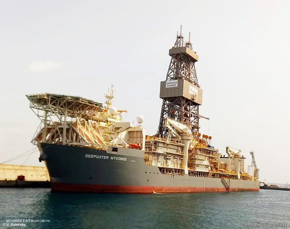 Deepwater-Mykonos - Drilling Ship vessel registered in Liberia