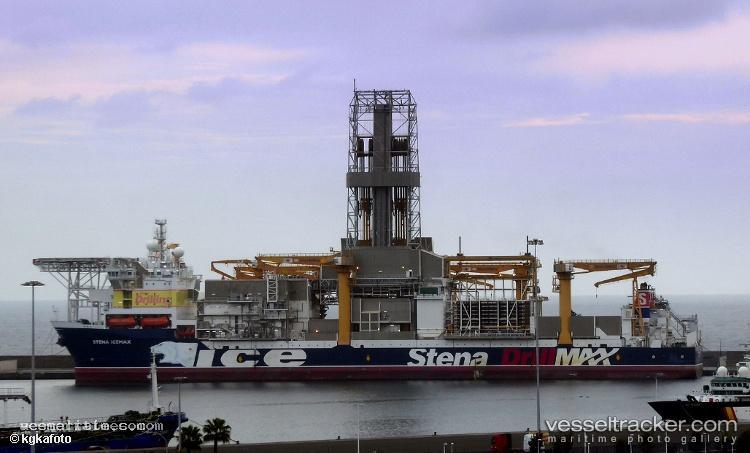 Stena-Icemax - Drilling Ship vessel registered in United Kingdom