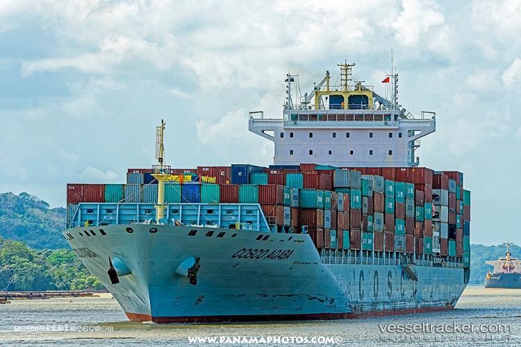 Cosco-Aqaba - Container Ship vessel registered in Hong Kong