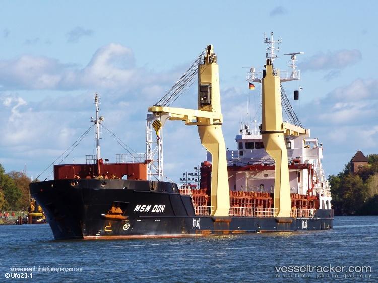 Msm-Don - Multi Purpose Carrier vessel registered in Cyprus