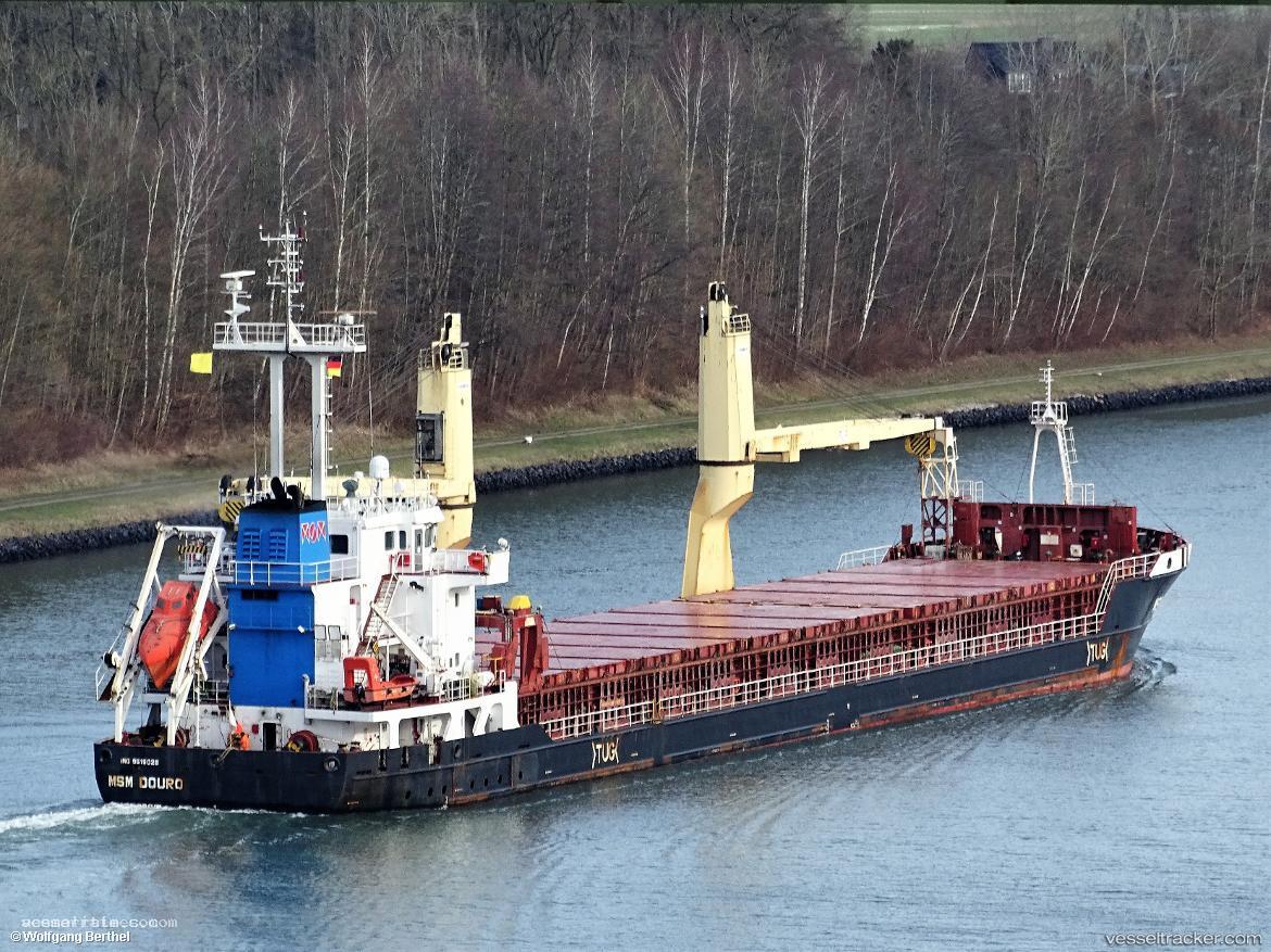 Msm-Douro - Multi Purpose Carrier vessel registered in Cyprus