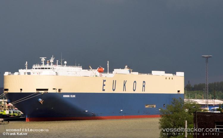 Morning-Celine - Vehicles Carrier vessel registered in South Korea