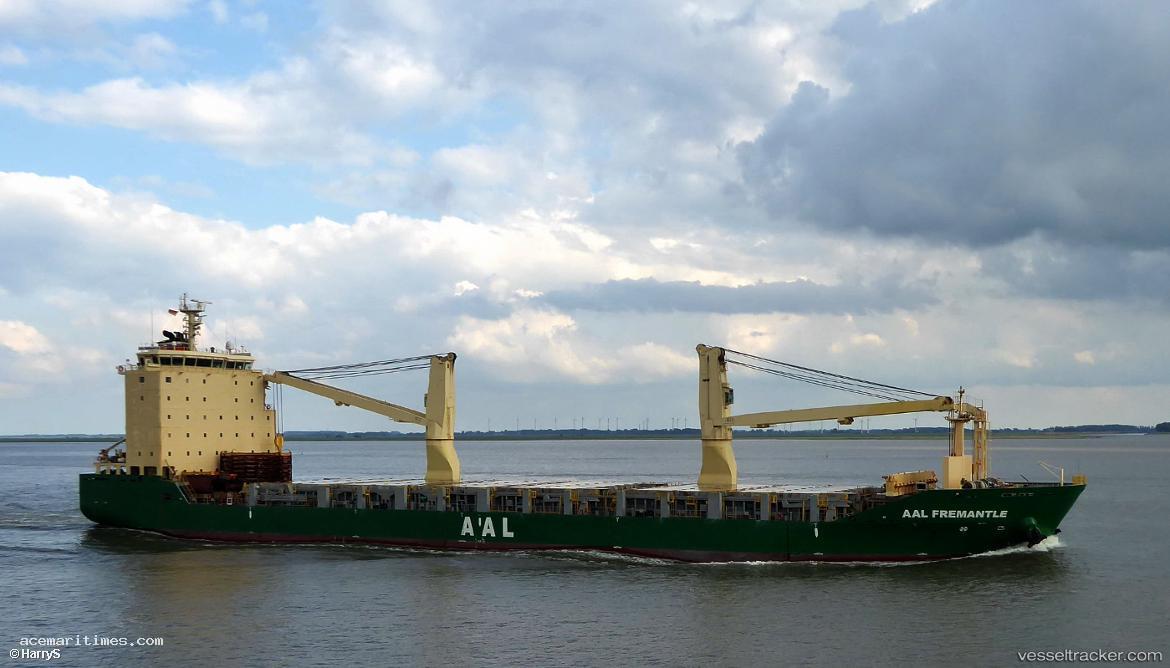 Aal-Fremantle - Multi Purpose Carrier vessel registered in Cyprus