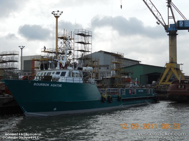 Agathe - Offshore Tug Supply Ship vessel registered in Saint Kitts and Nevis