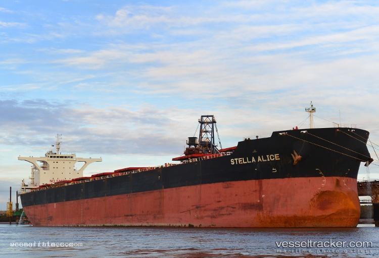 Stella-Alice - Bulk Carrier vessel registered in Singapore