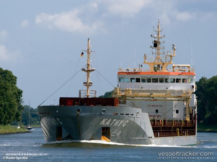 Kathy-C - Multi Purpose Carrier vessel registered in United Kingdom