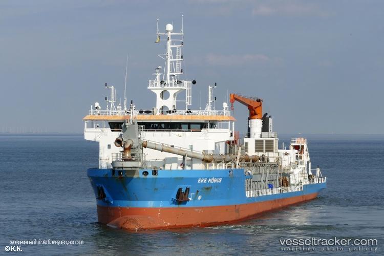 Medway - Hopper Dredger vessel registered in Cyprus