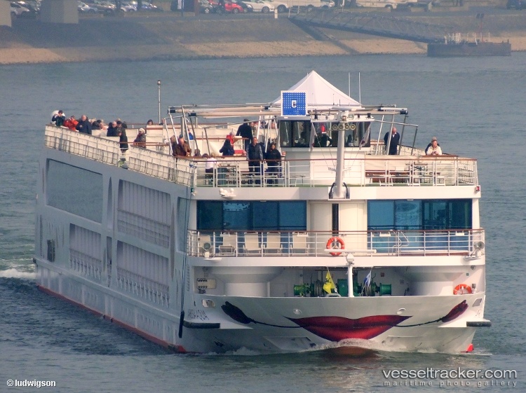 A-Rosa-Aqua - Cruise Ship vessel registered in Germany