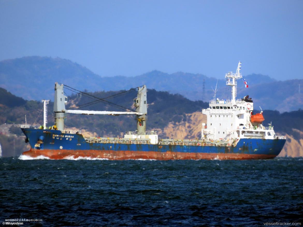 Zenith-Busan - General Cargo Ship vessel registered in South Korea