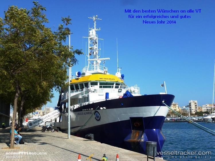 Angeles-Alvarino - Research Vessel vessel registered in Spain