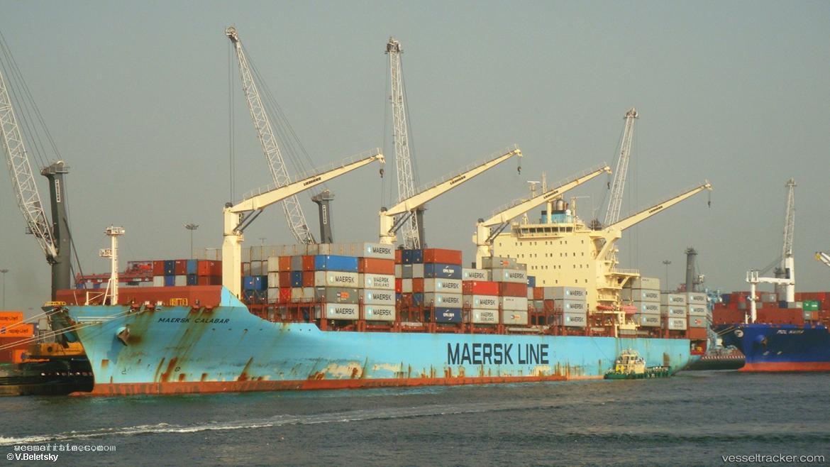 Maersk-Calabar - Container Ship vessel registered in Singapore